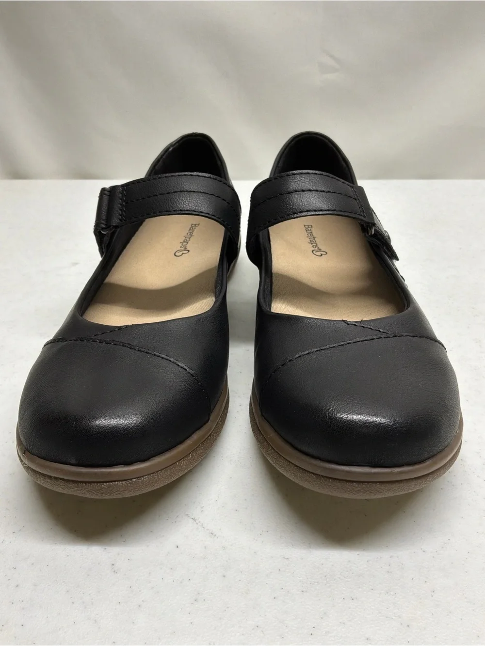 Baretraps Black Mary Jane Comfort Flats Size 6M NWOT